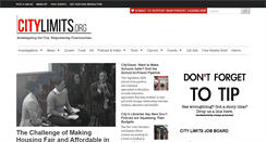 Desktop Screenshot of citylimits.org